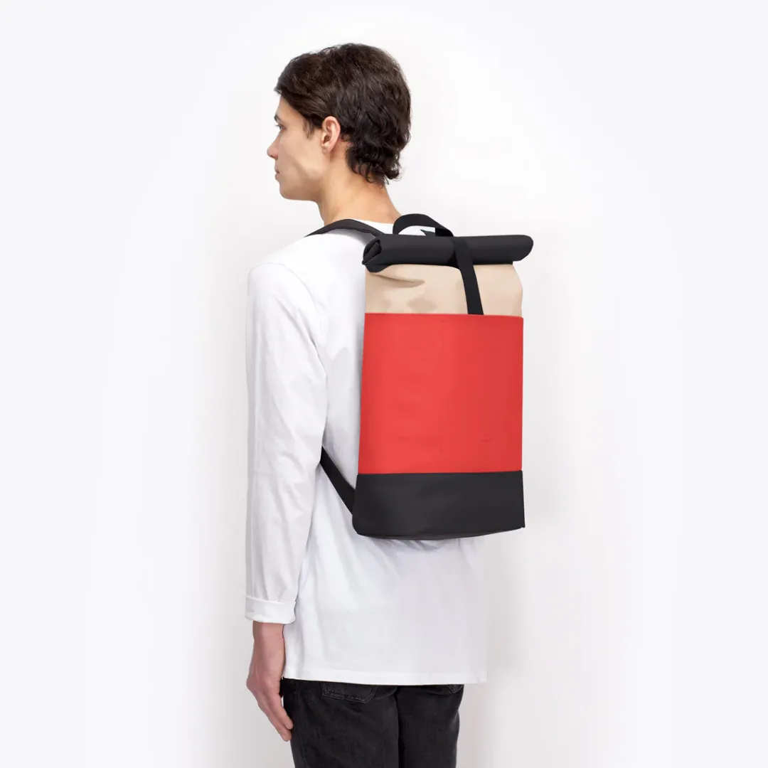 Ucon Acrobatics Hajo Medium Backpack LightAlmond-Red Hot